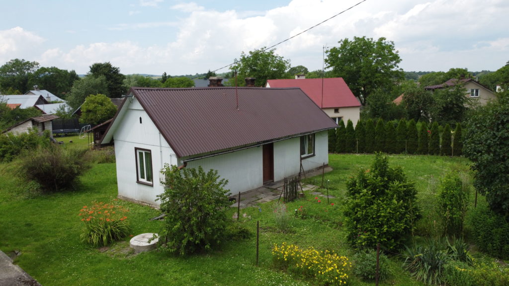 Dom drewniany Łopuszka Mała