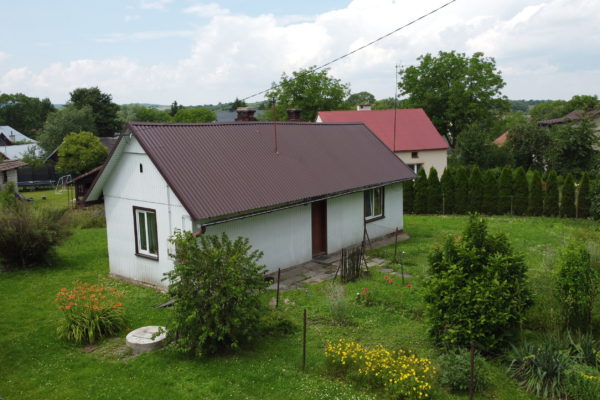 Dom drewniany Łopuszka Mała
