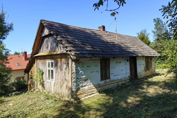 Dom drewniany Łopuszka Wielka